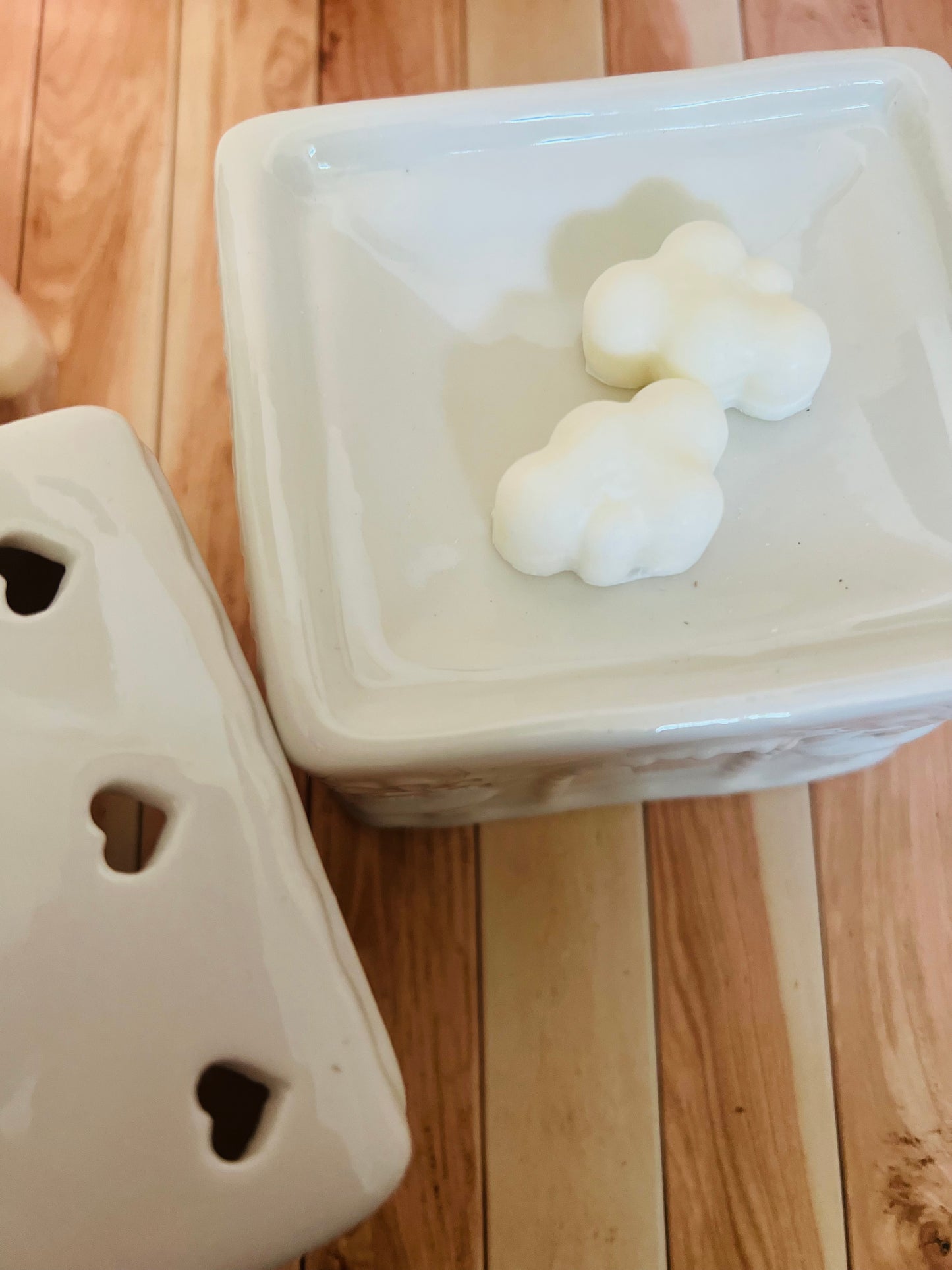 Brucia essenze casetta in ceramica