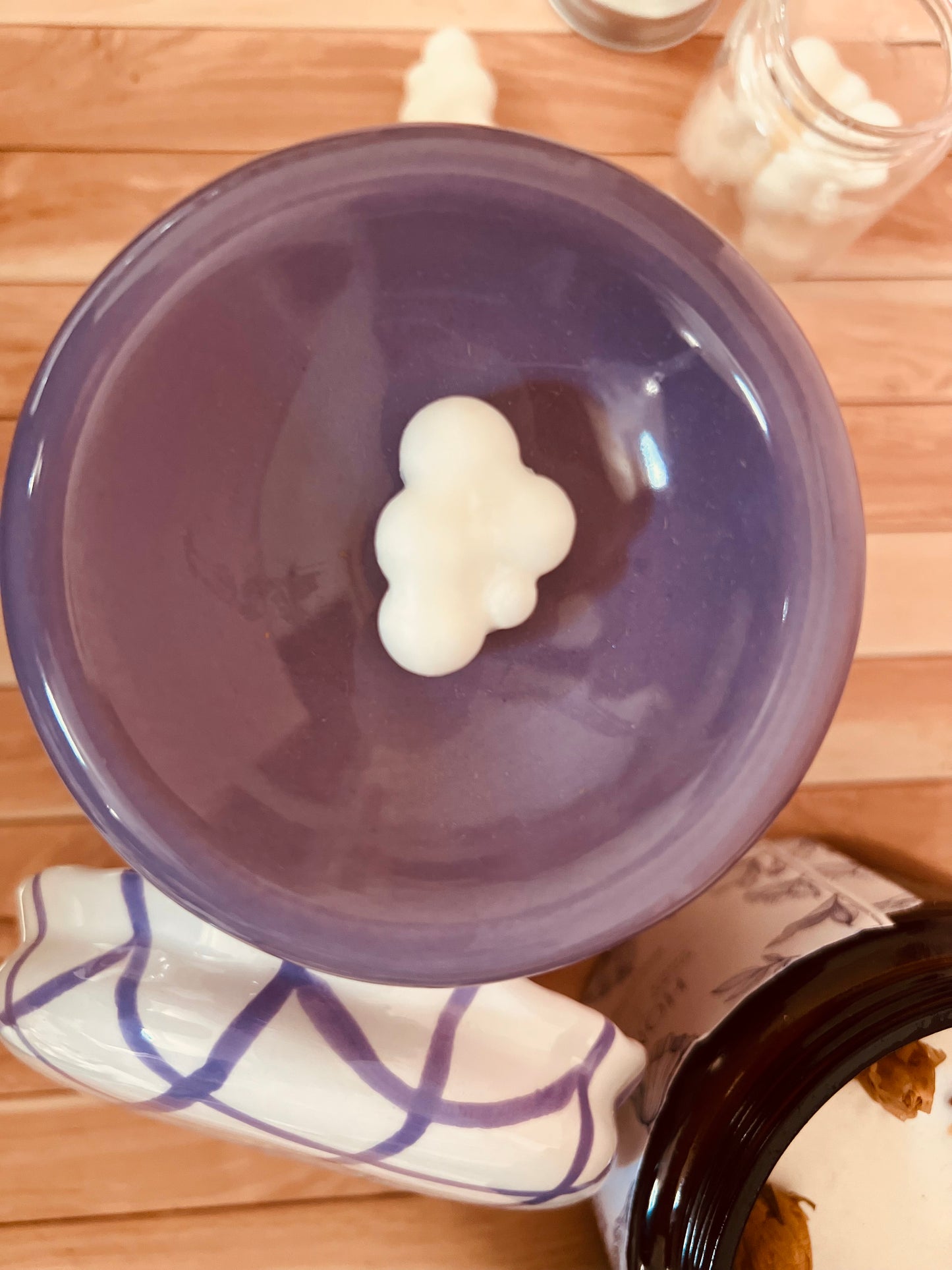 Brucia essenze barattolo di marmellata di uva