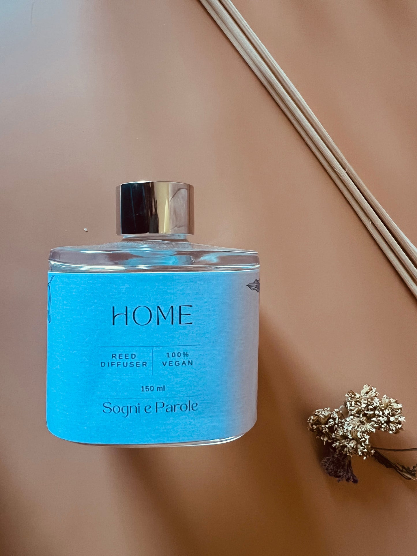 Diffusore vegan con bastoncini 150 ml